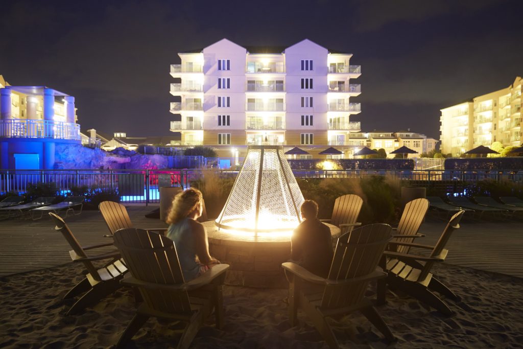 Oceanfront Fire Pit